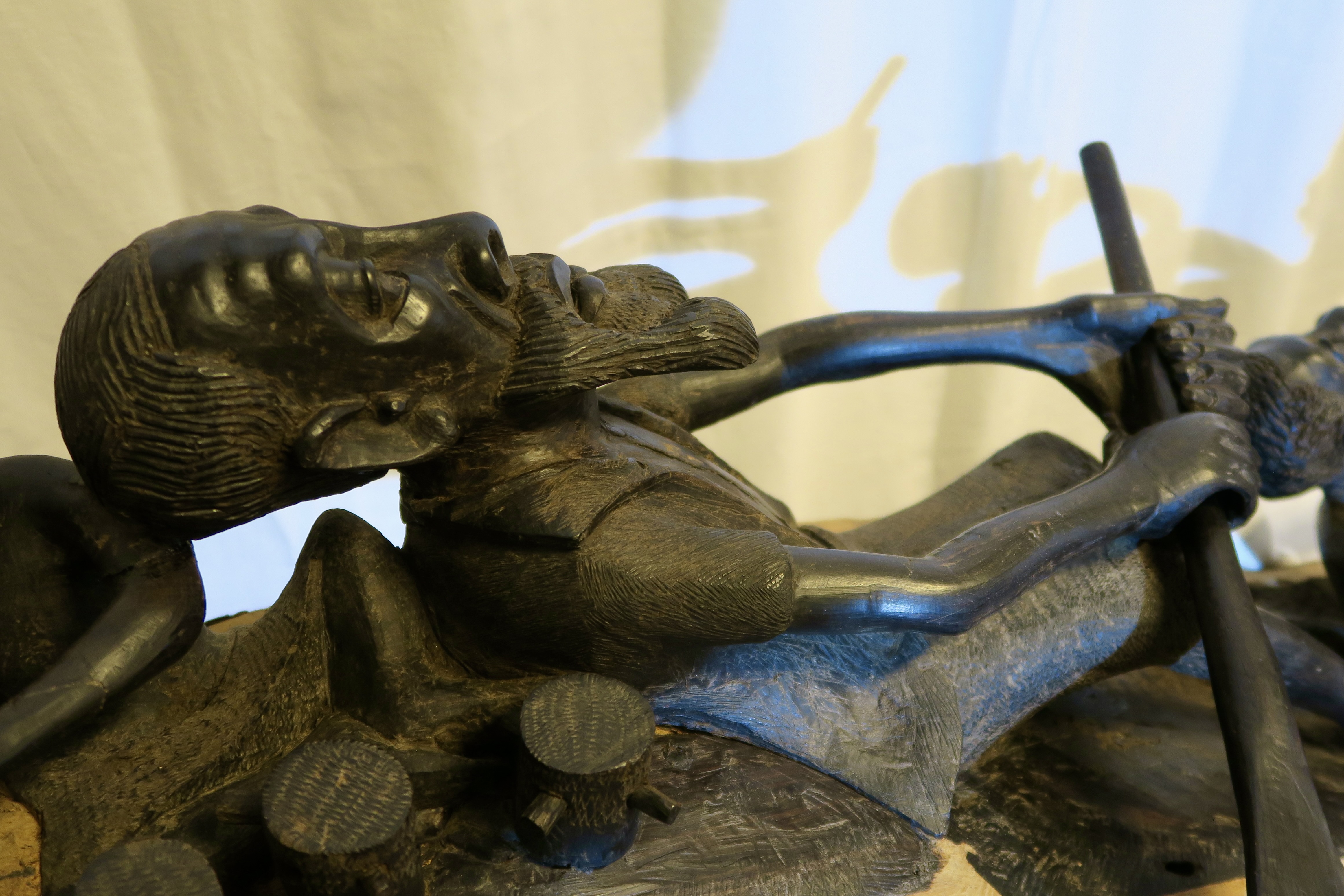 Makonde wood carving, Tanzania Makonde wood carving, Tanzania